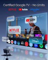 Nouveau Projecteur Vidéo Laser DLP 3D Blu-ray Intelligent pour la Maison Dangbei DBOX02 Pro Google TV 4K UHD 2000 Lumens ISO HDR10+ le Plus Récent de 2025
