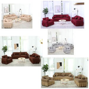 Housse de canapé sur mesure, design personnalisé, couleur gris <span class=keywords><strong>bulle</strong></span>, respirante, lavable, avec jupe, housse de canapé <span class=keywords><strong>bulle</strong></span> - Product Image 6