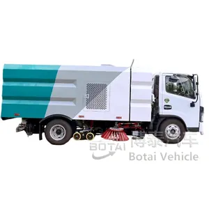 Preiswerter und effizienter Straßenwaschanhänger zu verkaufen Dongfeng 4x2 Reinigungswagen Müllstaubsauger Absaugwagen