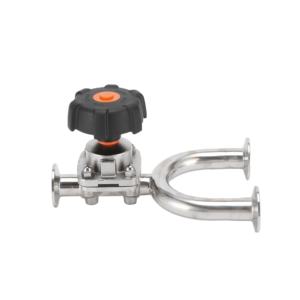 Chất lượng cao hình chữ U vệ sinh thép không gỉ 316L vô trùng hoành van tay cầm ferrule đúc cơ thể Hướng dẫn sử dụng van - Product Image 2