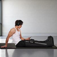 Compresseur d'air Beoka pour massage des jambes, pour la circulation et la relaxation, bottes de compression pour la circulation des jambes, masseur thérapeutique