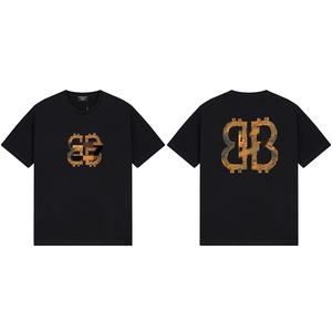 BLCG Y2K Abbigliamento Uomo T-Shirt di Alta Qualità 100% Cotone Streetwear Vestibilità Regolare Stampa Digitale Anti-Piega Asciugatura Rapida - Product Image 6