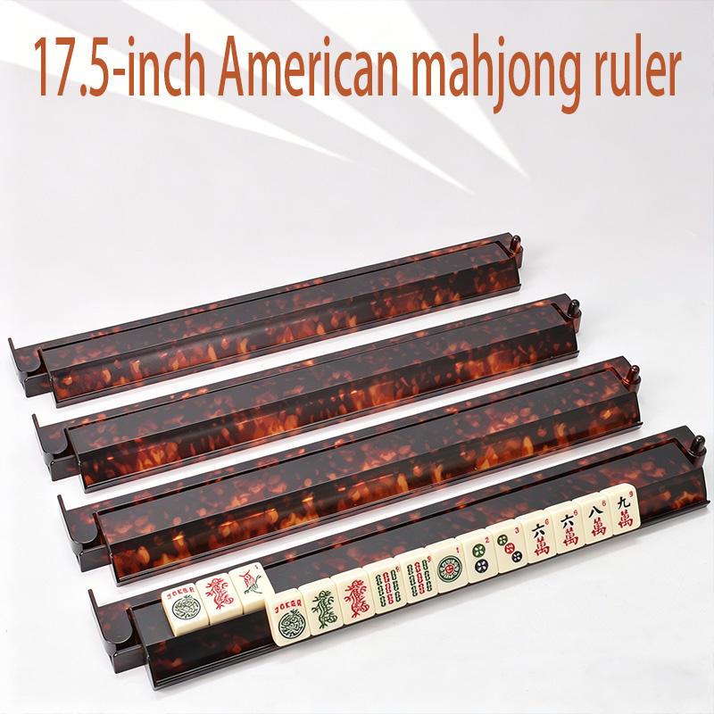 Mahjong Ruler Ju Cheng Luxury Foldable Mahjong Ruler & Jewish Style Rack American 2 ...
