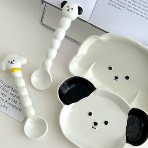 Juego de Vajilla Infantil de Cerámica con Diseño de Perro <span class=keywords><strong>Pacha</strong></span> de Dibujos Animados, Ecológico y Bonito, para <span class=keywords><strong>Fiestas</strong></span>, Marca Lelyi - Product Image 5