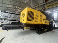 DP65 DP70 Hydraulischer Raupenmobiler Doppelwellen-Schredder Schwerlast-Abfallzerkleinerungsanlage für Holz- und Betonabfälle