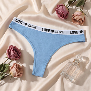 Tangas de algodón para mujer al por mayor, bragas de moda de tiro medio, sexy, transpirables, deportivas para mujer - Product Image 3