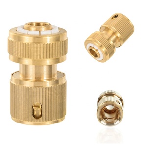 מפעל ברזל ישיר פליז אקדח רב-תכליתי גן זרבובית עם מחבר מהיר צינור לניקוי השקיית ניקוי - Product Image 5