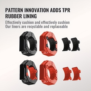 ตัวล็อคบาร์เบลคุณภาพสูงขนาด 50 มม. แบบมาตรฐาน พร้อมคลิปล็อคสำหรับยกน้ำหนักและคลิปหนีบบาร์เบลสำหรับการฝึกซ้อม - Product Image 4