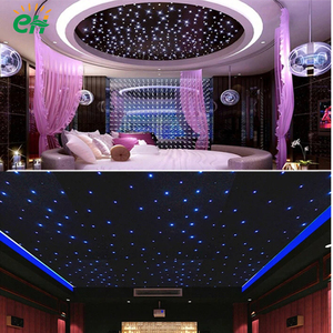 Câble en fibre optique LED à extrémité lumineuse en PVC <span class=keywords><strong>noir</strong></span>, fibre PMMA à noyau solide, étanche IP68 pour éclairage de toit ciel étoilé et éclairage sous-marin - Product Image 4