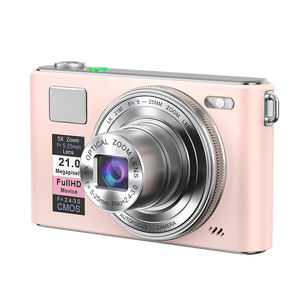 Appareils photo numériques 4K pour la photographie Zoom optique 5X Caméra vidéo Vlog pour <span class=keywords><strong>YouTube</strong></span> Appareil photo numérique compact autofocus 64MP - Product Image 1