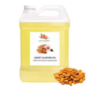 Grado superior 100% Natural prensado en frío dulce almendra portador piel Aceite hidratante aligeramiento al por mayor aceite esencial Aromaaz - Product Image 1