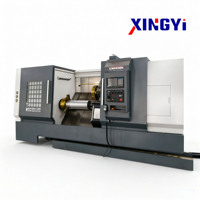 Torno CNC de Cama Inclinada de Alta Resistencia TCK63 para Torneado de Metales, Mandrinado Preciso, Centro de Mecanizado CNC Automático