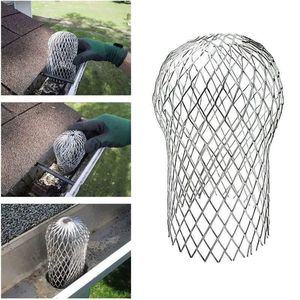Protection en treillis métallique d'aluminium pour caniveaux de toiture et entrées de tuyaux avec fonction de filtration des feuilles - Product Image 4