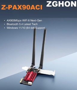 AX900 PCI-E Dual-Band กิกะบิต WiFi6เดสก์ท็อปการ์ดเครือข่าย PCIe พร้อม5.4สำหรับ BLE PCIe ประเภทอินเตอร์เฟสสนับสนุน <span class=keywords><strong>WIN8</strong></span>/10/11 - Product Image 6