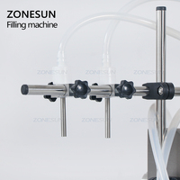 Zonnesun — pompe magnétique Double tête, appareil de remplissage de bouteilles de boisson, parfum, jus d'eau, huile essentielle, liquide numérique