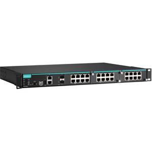 Switch Ethernet para Montaje en Rack Moxa IKS-6726A-2GTXSFP-HV-T, Switch Empresarial Gigabit de 24 Puertos - Product Image 1