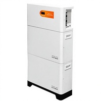 Système de stockage solaire vertical tout-en-un personnalisé avec batterie LiFePO4 et onduleur EU 230V CAN 10,24 kWh pour le stockage d'énergie domestique