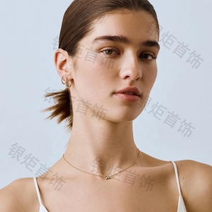 LOZRUNVE Set di Orecchini a Cerchio Geometrici Ondulati in Argento Sterling 925 Placcato Oro <span class=keywords><strong>e</strong></span> Rodio Ultima Collezione - Product Image 3