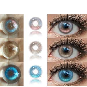 Haipurecon alta calidad nuevo cosmético suave lentes <span class=keywords><strong>de</strong></span> contacto <span class=keywords><strong>de</strong></span> belleza maquillaje <span class=keywords><strong>de</strong></span> Color rojo azul Natural 40% contenido <span class=keywords><strong>de</strong></span> <span class=keywords><strong>agua</strong></span> 14,5mm <span class=keywords><strong>de</strong></span> diámetro - Product Image 1
