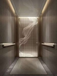 Ascenseur professionnel d'application d'hôtels de plancher de PVC pour l'hôpital d'hôtel - Product Image 5