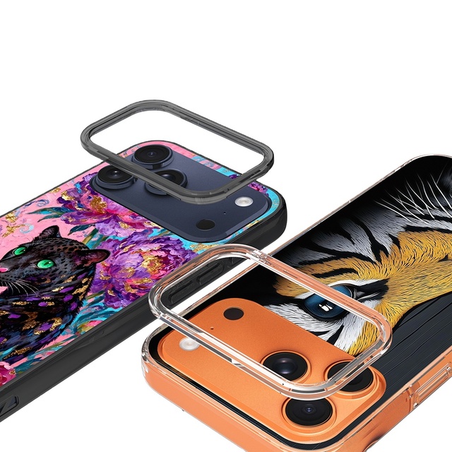 Factory Sale Phone Case for S26 Ultra S25 S24 Custom UV Paint Removable Camera Lens protection for Phone Accessories