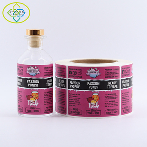 Cuộn Nhãn Dính In Logo Tùy Chỉnh Nhãn Dán Bao Bì Chai Thủy Tinh - Product Image 5