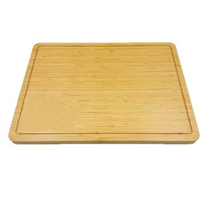 เขียงไม้ไผ่ทรงสี่เหลี่ยมผืนผ้าขนาด50.7x38x2ซม. ใช้ในครัวบ้าน - Product Image 1