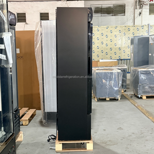 Enfriador de exhibición de bebidas frías de 380L de temperatura única al por mayor con puerta de cristal y refrigeración por aire - Product Image 4