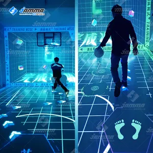 Indoor Interactieve Projectie Basketbal Game Indoor Arcade Basketbal Spel