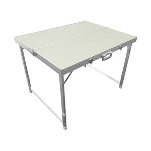Dark Blue Picnic <b>Camping</b> <b>Table</b> Folding <b>Foldable</b> Aluminum with Chair - Product Image 4
