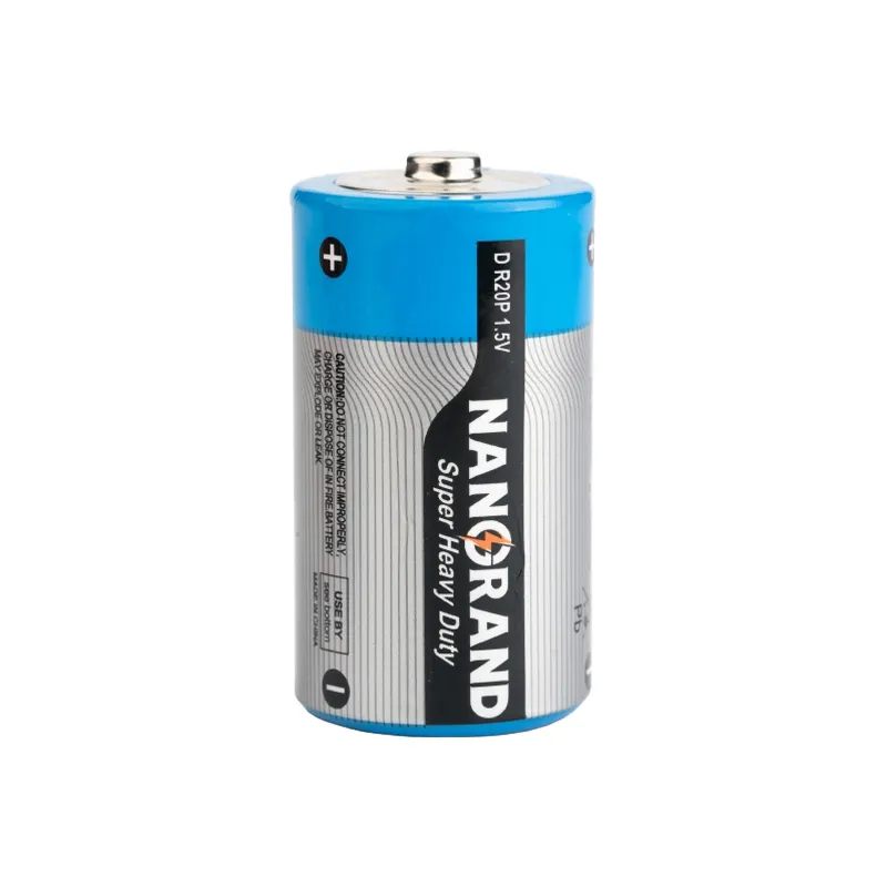 Extra heavy duty battery 1.5v d size r20p zinc carbon manufacturer battery