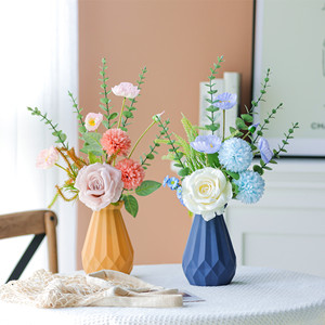 Arrangement de fleurs artificielles West Lake Butterfly 20cm style nordique pour la décoration du salon - Product Image 3