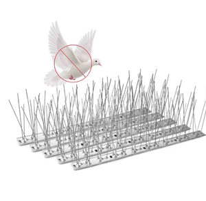 <span class=keywords><strong>Alambre</strong></span> de púas galvanizado de un solo filo - Barrera de seguridad antiescalada para muros, periféricos de cercas y protección de propiedades - Product Image 5