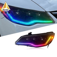 Ventes en stock : Phares modifiés TQD25 avec éclairage d'ambiance, phares personnalisés pour voitures Honda Ciimo Civic FD2 2012-2015