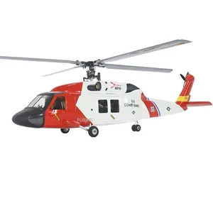 Fishrc Roban HH-60 Jayhawk美国海岸警卫队500尺寸比例直升机全球定位系统，H1飞行控制器BNF不UH-60黑鹰F09S