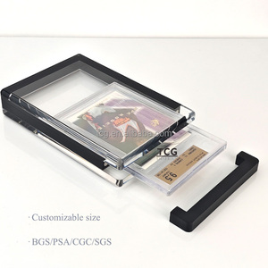 Hộp bảo vệ thẻ bài TCG tùy chỉnh, chống nước, chất liệu PS-A, chống tia UV, acrylic màu, có nam châm - Product Image 5