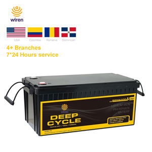 Wiren 24V 100Ah LiFePO4 Deep Cycle <b>Battery</b> | 2400Wh | 6000+ Cycles | IP67 | Bluetooth Monitoring | 5-Year Warranty | - Product Image 1