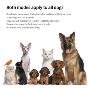 SJZ NUEVO Dispositivo Ultrasónico Antiladridos Recargable para Exteriores, Disuasor de Ladridos para Perros, Repelente Ultrasónico para Perros - Product Image 2