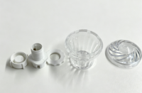 Support de douille décoratif E14 pour ampoule de parc d'attractions, douille en plastique