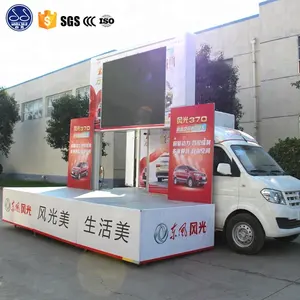 Mobile Advertising Billboard Vehicle LED Advertising Van Truck