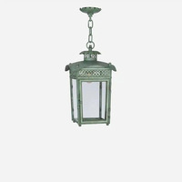 Lanterne suspendue moderne de style antique en laiton massif, luminaires suspendus à hauteur réglable, verre rustique pour salon, décoration de la maison