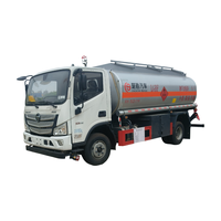 Camion de ravitaillement mobile pour le secteur minier Foton 8 tonnes grande capacité