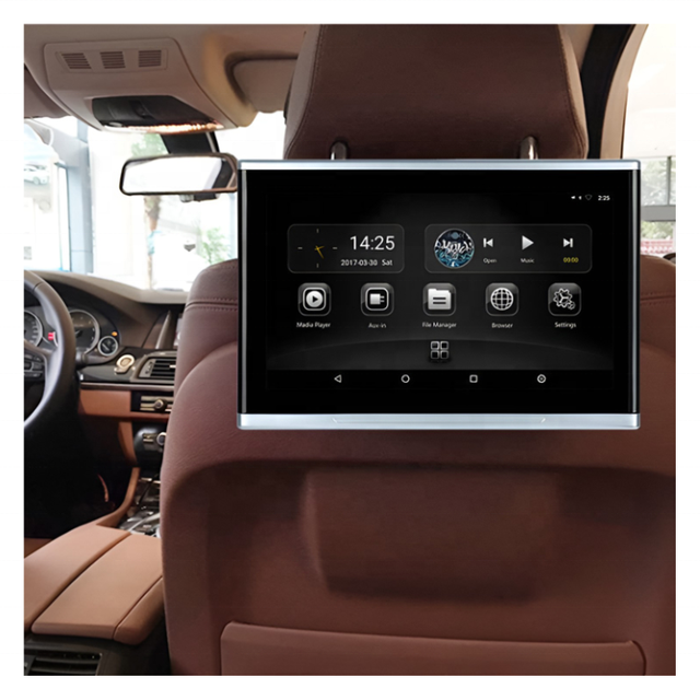 11.6" Android Car Monitor Passenger Player Rear Back Seat Entertainment Car Screen TF USB FM Wireless Car TV Headrest Monitor