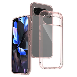 Sang trọng chống sốc <span class=keywords><strong>TPU</strong></span> trong suốt điện thoại di động Trường hợp đối với Google Pixel 9 10 Pro XL không thấm nước rõ ràng bao gồm bảo vệ màn hình - Product Image 3