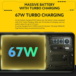 Teléfono Inteligente <span class=keywords><strong>Mi</strong></span> POCO X3 GT con Triple Cámara, 5G, 6GB, 128GB/256GB, Versión NFC, MTK 1100, 67W, 6.7'' AMOLED, 5000mAh, 64MP, Global - Product Image 4