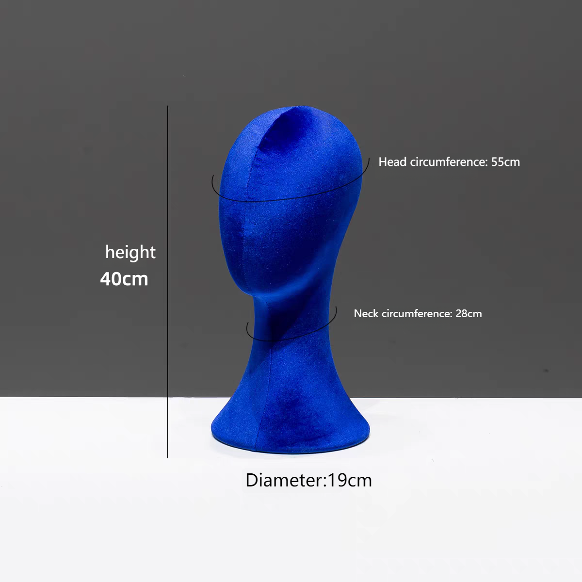 Sapphire blue + short head mold