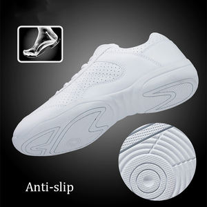 Zapatillas Blancas <span class=keywords><strong>para</strong></span> Animadoras, Zapatos de Baile <span class=keywords><strong>para</strong></span> Jóvenes, Zapatillas Deportivas <span class=keywords><strong>para</strong></span> Mujer, <span class=keywords><strong>Tenis</strong></span>, <span class=keywords><strong>Jazz</strong></span>, Competencia, Danza - Product Image 6