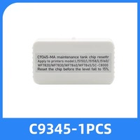 Réinitialiseur de puce rechargeable C9345 à utilisations illimitées, outil de réinitialisation de réservoir d'encre usagée pour imprimantes Epson séries L, séries ET, séries WF