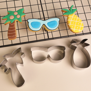 Cortador de Galletas 3D con Formas Personalizadas, Herramientas para Hornear, Artículos para Bebés y Princesas, Moldes para Galletas de Acero Inoxidable - Product Image 1
