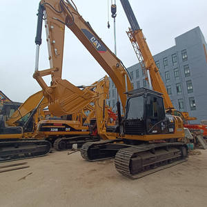 Excavatrice sur chenilles CAT 323DL d'occasion, prix bas, livraison gratuite, nouveau modèle, hydraulique, agricole, taille moyenne, 23 tonnes - Product Image 1